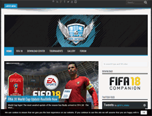 Tablet Screenshot of fifa-infinity.com